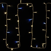 NEON-NIGHT Гирлянда модульная «Дюраплей LED» 20 м, 200 LED, белый каучук, мерцающий Flashing (каждый 5-й диод) свечение теплое белое 315-536 фото