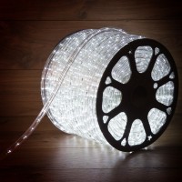 NEON-NIGHT Дюралайт LED, постоянное свечение (2W) – белый, 36 LED/м, бухта 100 м 121-155 фото