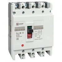 EKF PROxima Выключатель автоматический ВА-99М 100/80А 4P 5In 35кА mccb99-4P5In100-80m фото