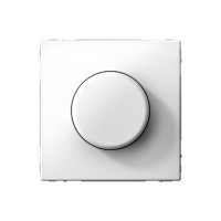 ArtGallery Белый Светорегулятор (диммер) повор-нажим, LED, RC, 400Вт, механизм GAL000123 фото